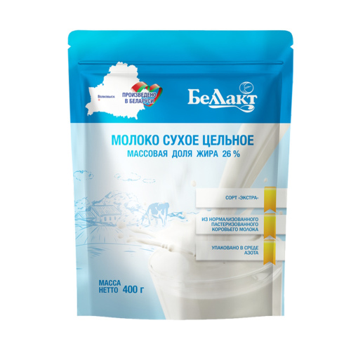 Молоко сухое "Экстра" 26% 400г